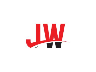 JW Harf İlk Logo Tasarımı Şablonu
