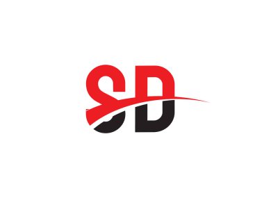 SD Harfi İlk Logo Tasarımı Şablonu