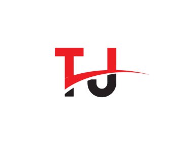 TJ Harf İlk Logo Tasarımı Şablonu