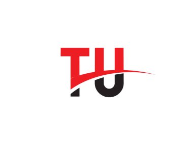 TU Harf İlk Logo Tasarımı Şablonu