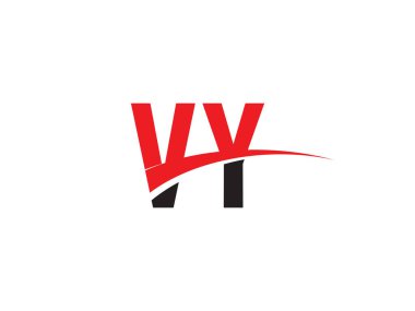 VY Harf İlk Logo Tasarım Şablonu