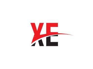 XE Harf İlk Logo Tasarım Şablonu