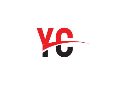 YC Harf İlk Logo Tasarımı Şablonu