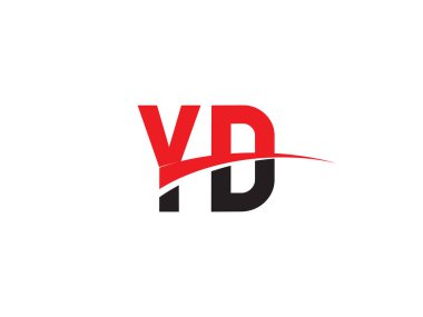 YD Harf İlk Logo Tasarımı Şablonu