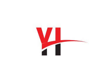 YI Harf İlk Logo Tasarımı Şablonu