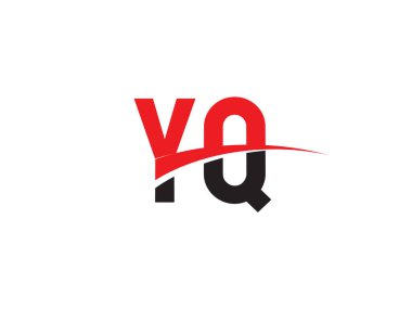 YQ Harf İlk Logo Tasarımı Şablonu
