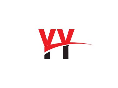 YY Harf İlk Logo Tasarımı Şablonu