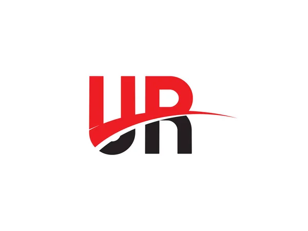 Letter Șablon Inițial Proiectare Logo Urilor — Vector de stoc
