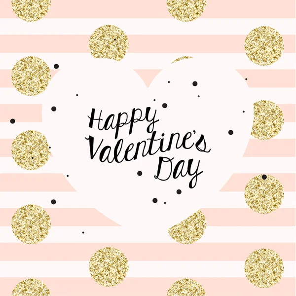 Feliz Día de San Valentín Vector Diseño — Vector de stock