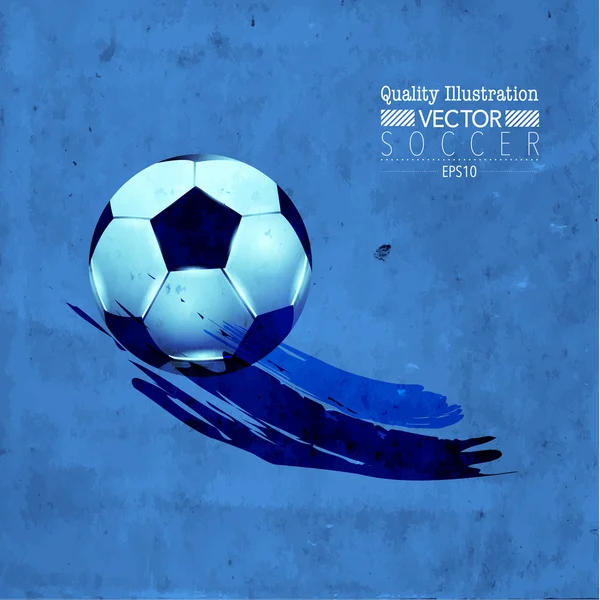 Kreativa fotboll fotboll Design Illustration — Stock vektor