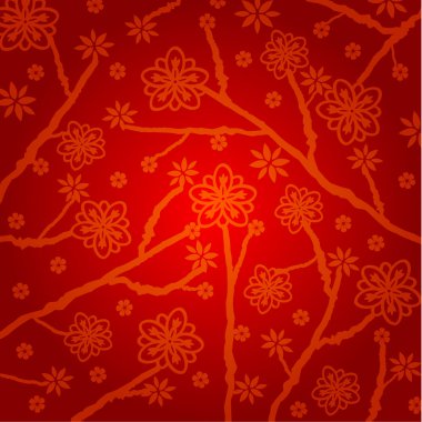 Chinese New Year Background Vector Design clipart