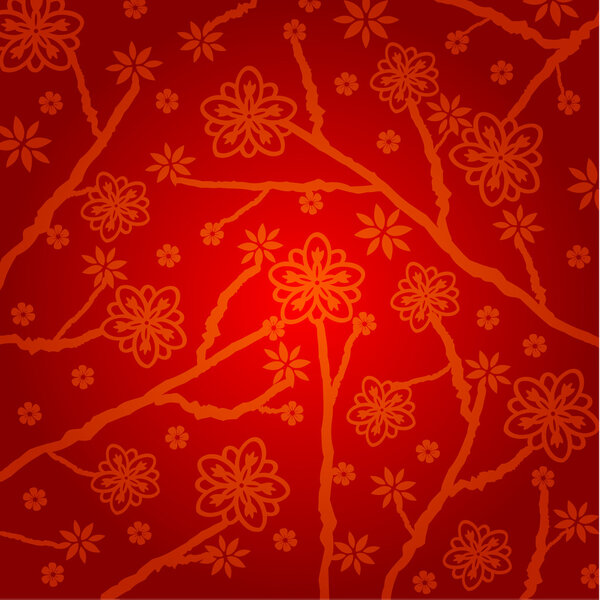 Chinese New Year Background Vector Design