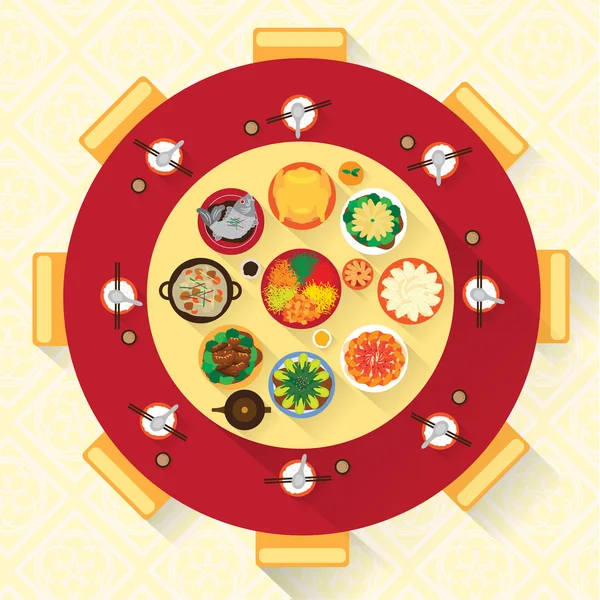 Çin yeni yılı vektör tasarımı