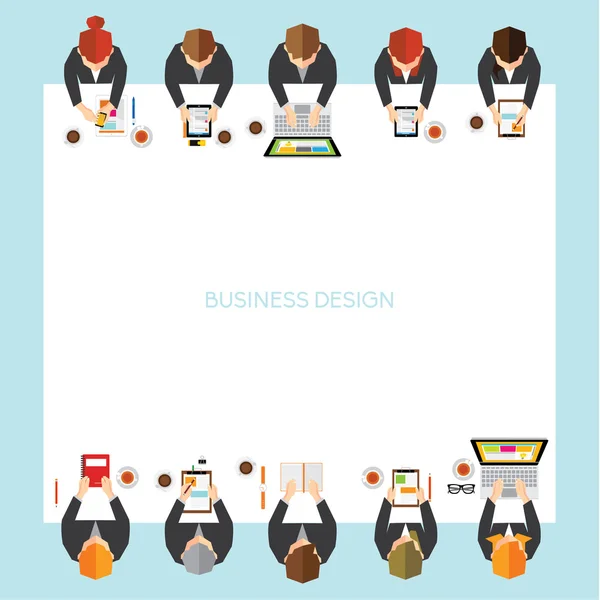 Business and Office Vector Design — Stock Vector