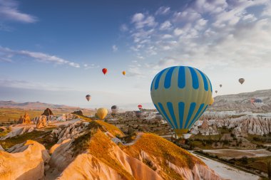 hava balonu, Kapadokya, Türkiye
