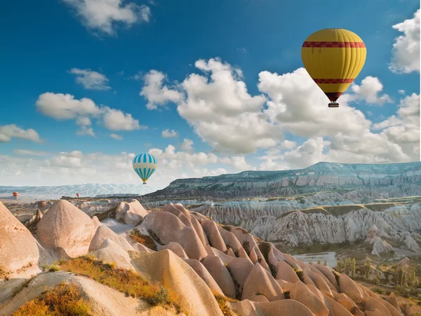 Air balloon in Cappadocia, Turkey — Stock Photo, Image