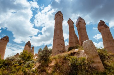 Aşk Vadisi Kapadokya kaya oluşumları
