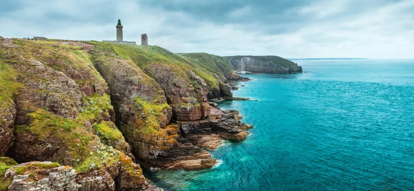 Kustlandskap i Bretagne, Frankrike — Stockfoto