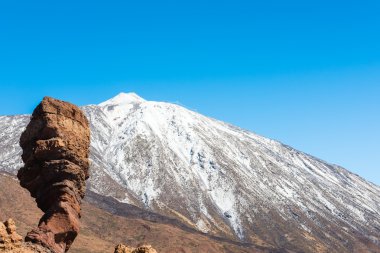 volkanik manzara, Teide, Tenerife