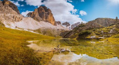  Dolomites göl Mitteralplsee
