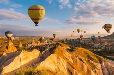 hava balonu, Kapadokya, Türkiye