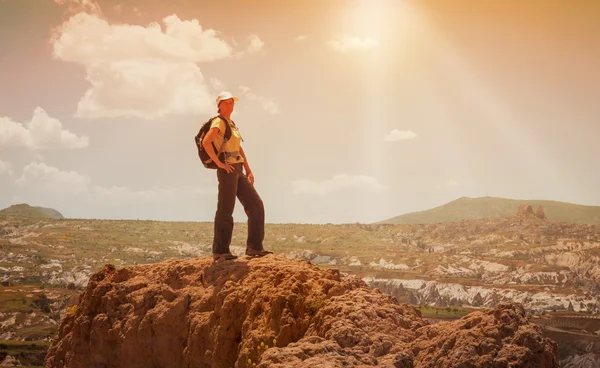 Başarılı kadın motivasyon kavramı, ilham — Stok fotoğraf