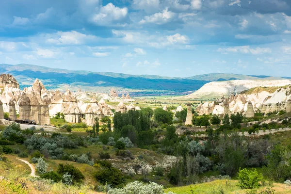 Valle del amor Goreme Capadocia Turquía verano — Foto de Stock