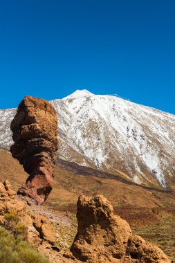 volkanik manzara, Teide, Tenerife