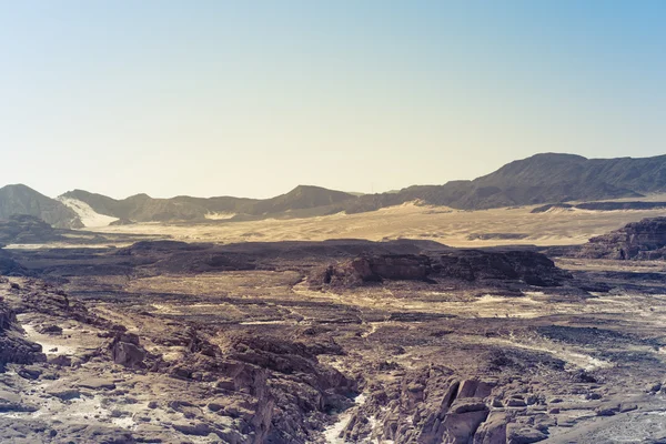 Sinai deserto paisagem — Fotografia de Stock