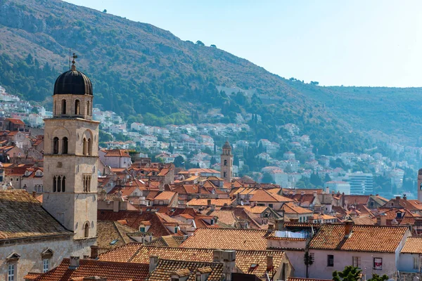 Panorama della città vecchia di Dubrovnik. Croazia Europa — Foto Stock