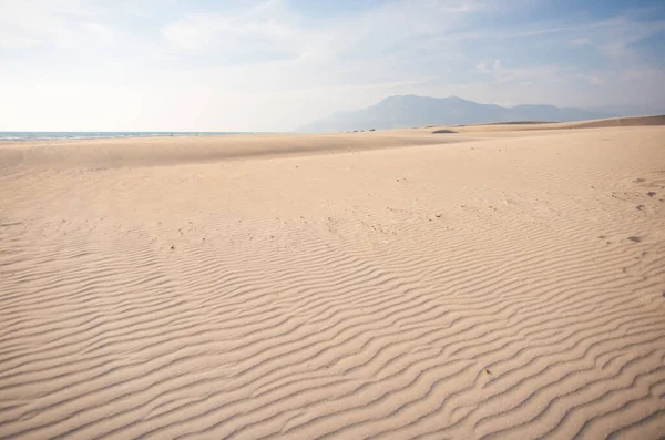 Desert Background Landscape with sand waves — Stock Photo, Image