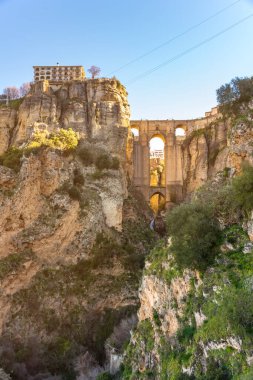 Puente Nuevo Köprüsü ve Ronda, İspanya