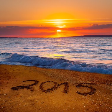 Yeni yıl 2015 basamak