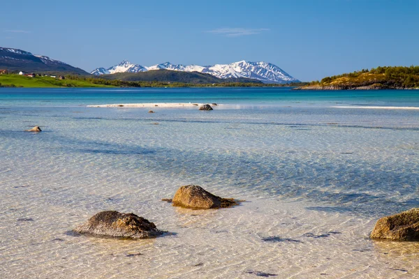 Paraíso playa de Lofoten — Foto de Stock