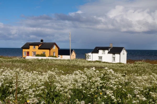 Vaeroy island, lofoten island, norwegen — Stockfoto