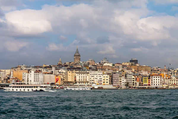 Istanbul, view from the sea — Stock Photo, Image