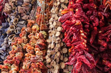 Kağıt üzerinde Mısır ve Kapalıçarşı Istanbul'da. Türkiye