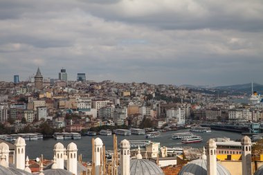 Boğaz, Istanbul Süleymaniye Camii Manzaralı