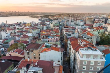 Istanbul, Galata Kulesi manzarası