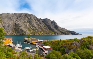 Gündüz Nusfjord, Lofoten Adaları, Norveç