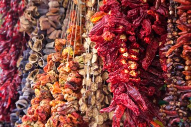 Kağıt üzerinde Mısır ve Kapalıçarşı Istanbul'da. Türkiye