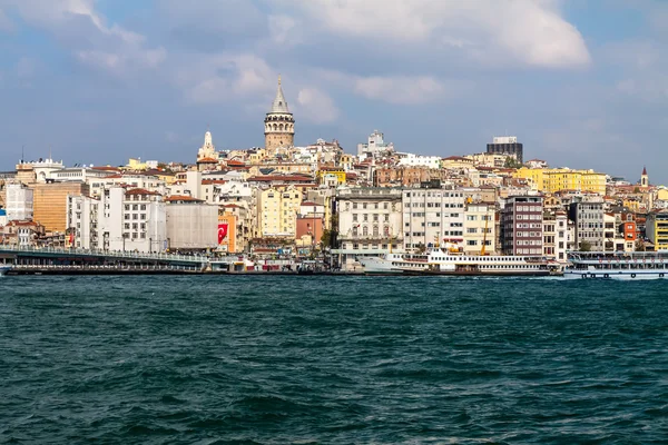 Istanbul, view from the sea — Stock Photo, Image