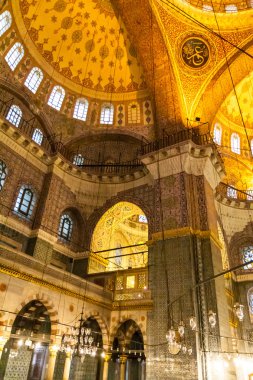 Yeni Camii Yeni Valide Camii, Istanbul, Türkiye, Eminönü İlçesi İç Mimarlık