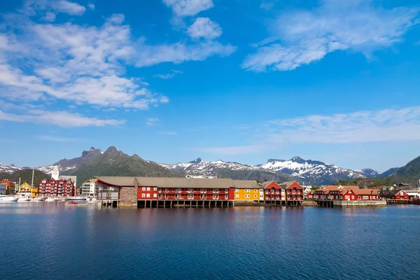 Nappali Svolvaer, szigetek Lofoten, Norvégia — Stock Fotó