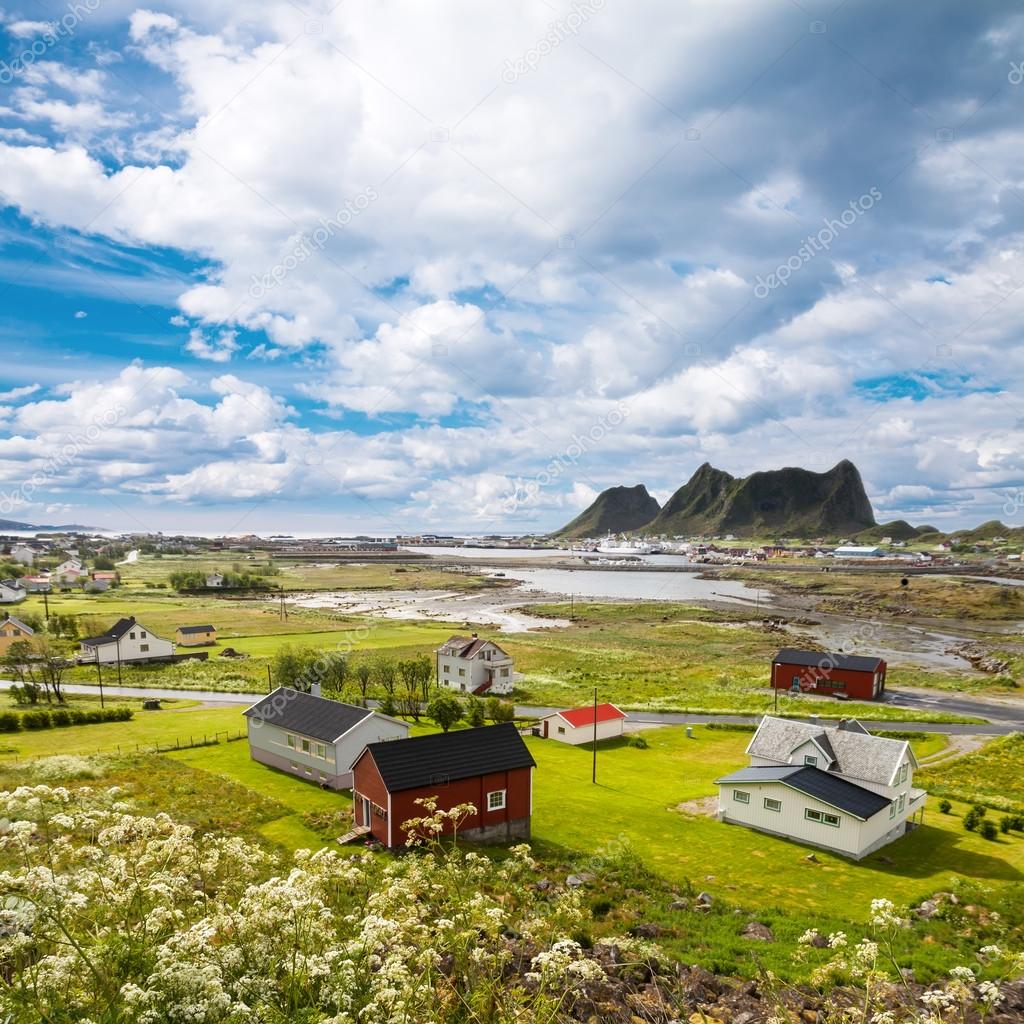 Vaeroy island, Lofoten island,Norway