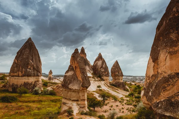 Formacje skalne z Kapadocji — Zdjęcie stockowe