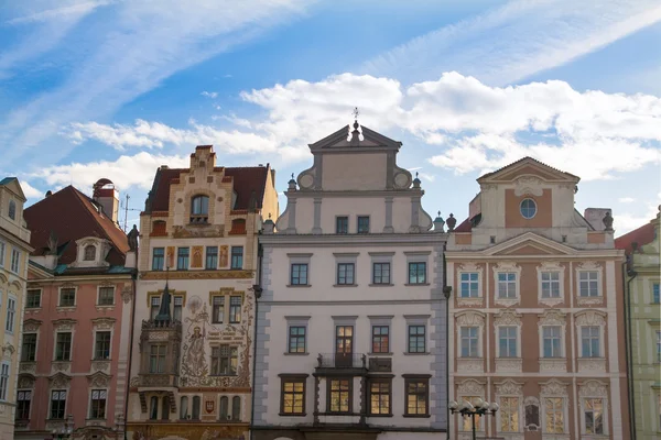 Vista da Praça da Cidade Velha em Praga . — Fotografia de Stock