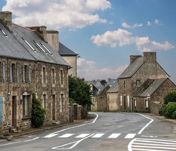 Street old Breton town, France — Stock Photo, Image