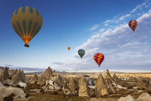 Air balloon over Cappadocia, Turkey — Stock Photo, Image