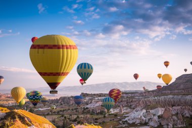 Sıcak hava balonları Cappadocia uçmak